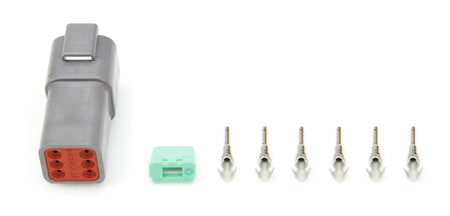 QuickCar 6 Pin Male Deutsch Connector