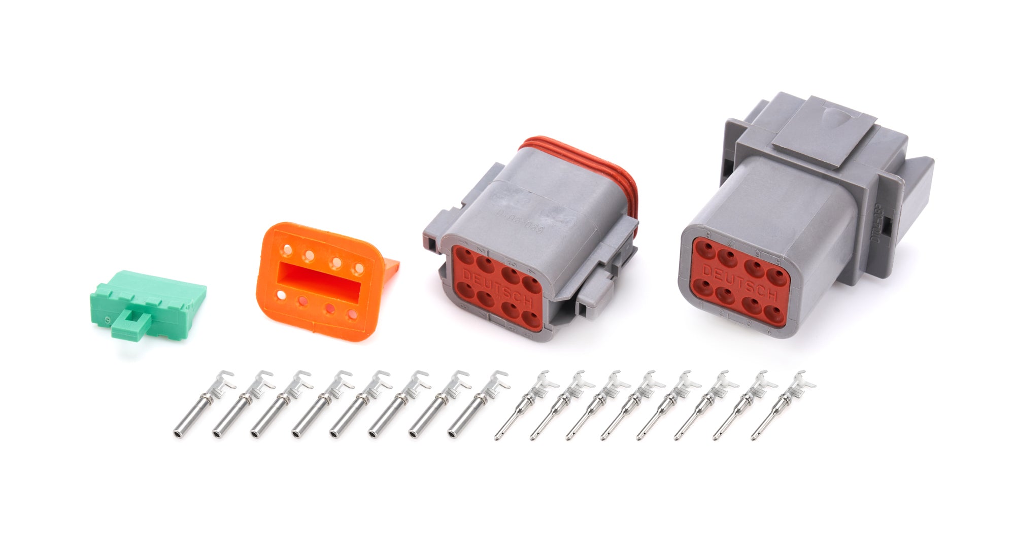 QuickCar 8 Pin Male Deutsch Connector 71-382