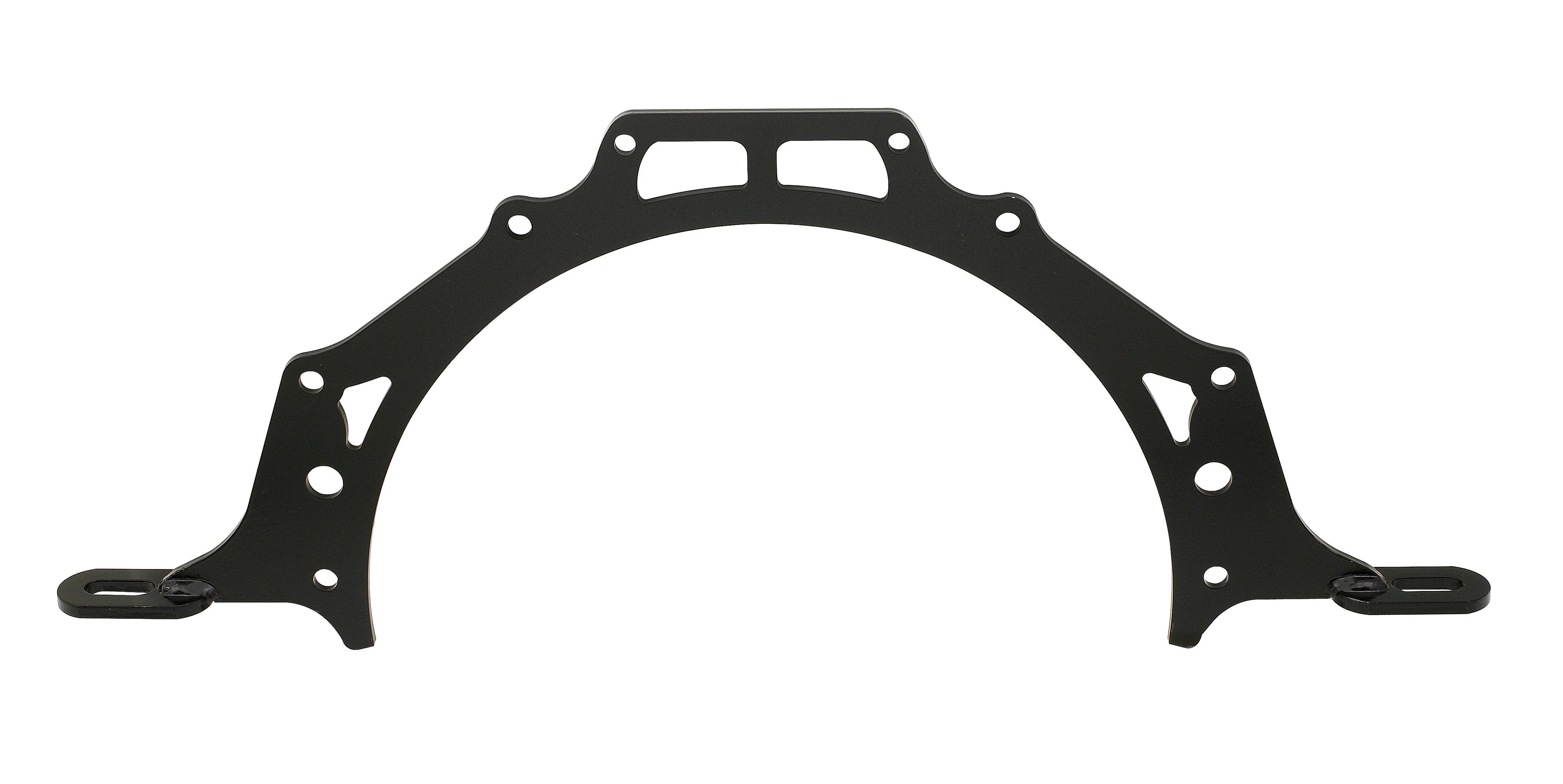 Quick Time Mid Motor Plate - 0.375 in Thick - Small Block Chevy