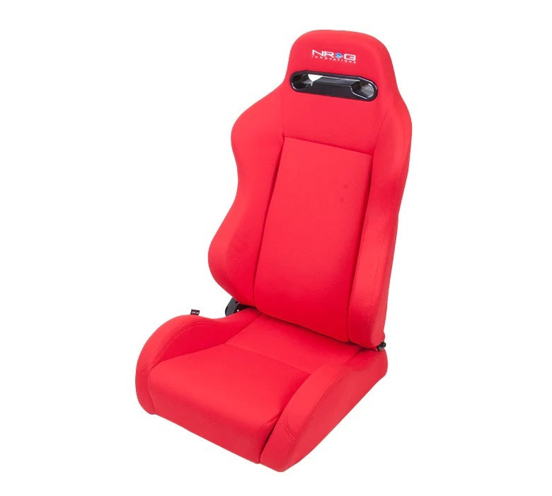 NRG Innovations Type R Seat - Cloth - Red