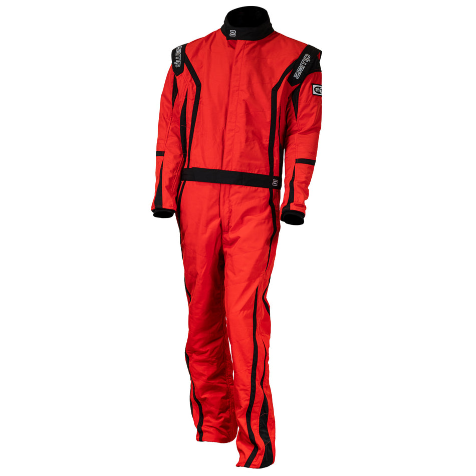 Zamp ZR-52F FIA Race Suit - Red/Black