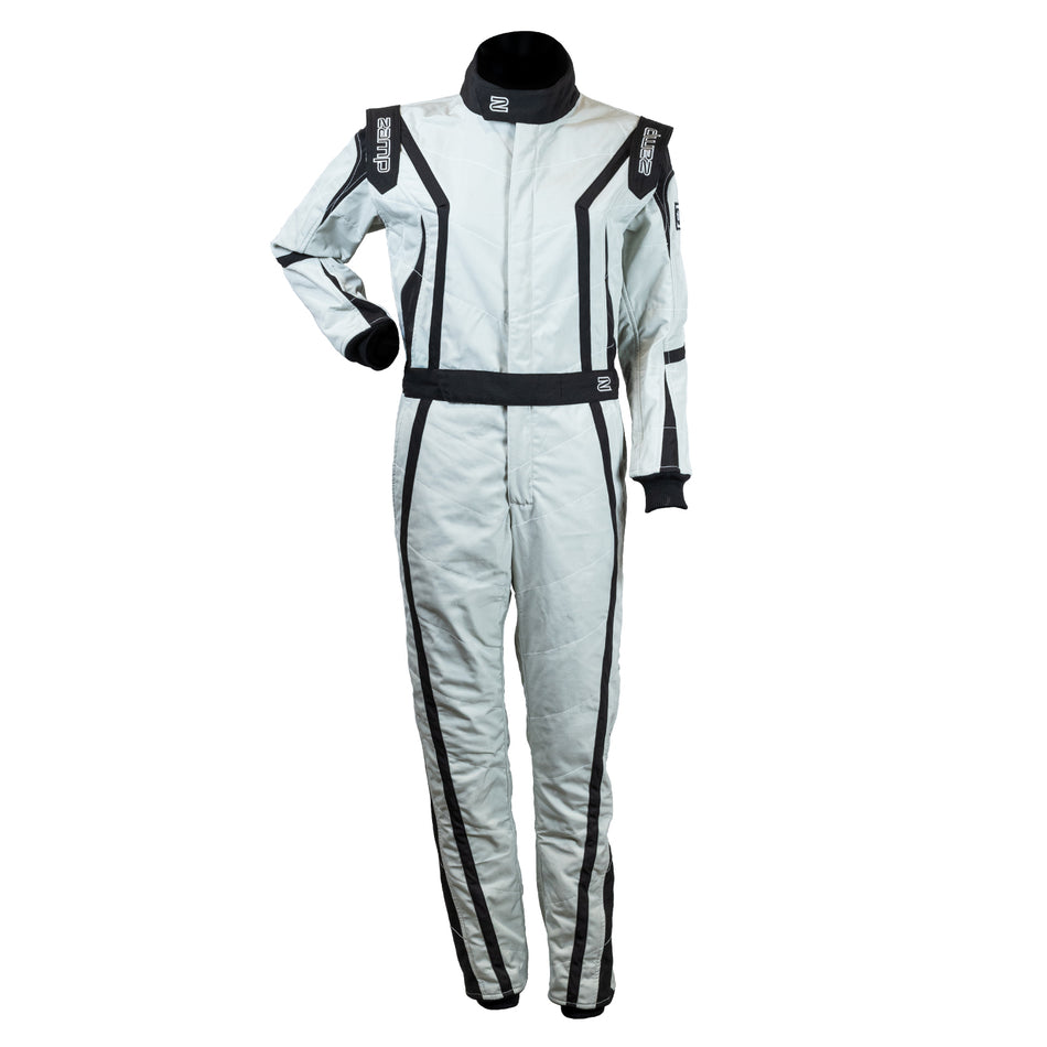 Zamp ZR-52F FIA Race Suit - Gray/Black