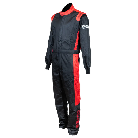 Zamp ZR-40 Youth Race Suit - Black / Red