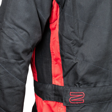 Zamp ZR-40 Youth Race Suit - Black / Red