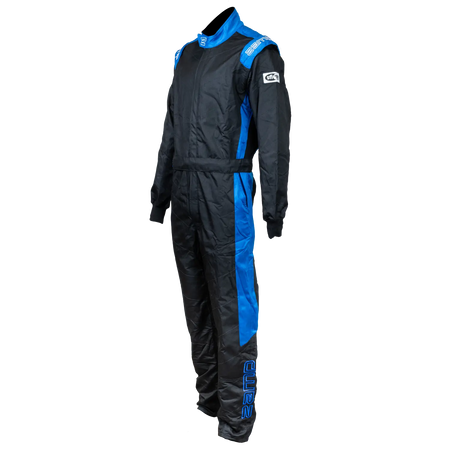 Zamp ZR-40 Race Suit - Black / Blue