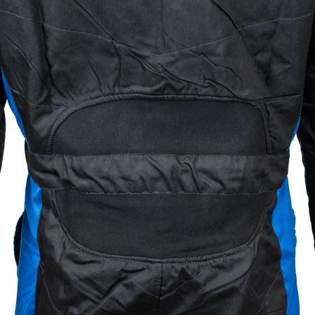 Zamp ZR-40 Race Suit - Black / Blue