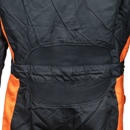 Zamp ZR-40 Youth Race Suit - Black / Orange