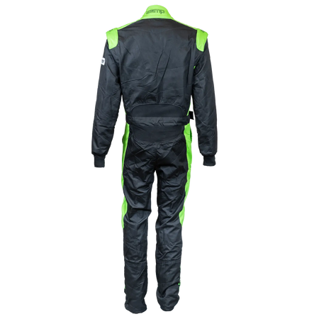 Zamp ZR-40 Youth Race Suit - Black / Green