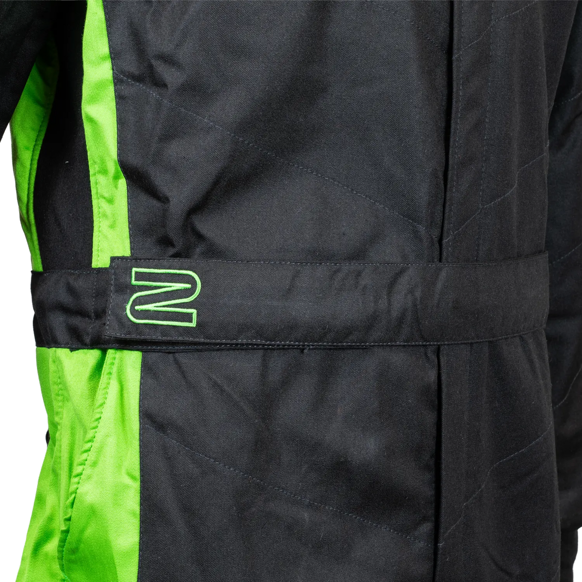 Zamp ZR-40 Youth Race Suit - Black / Green