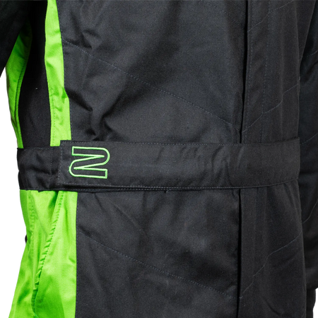Zamp ZR-40 Race Suit - Black / Green