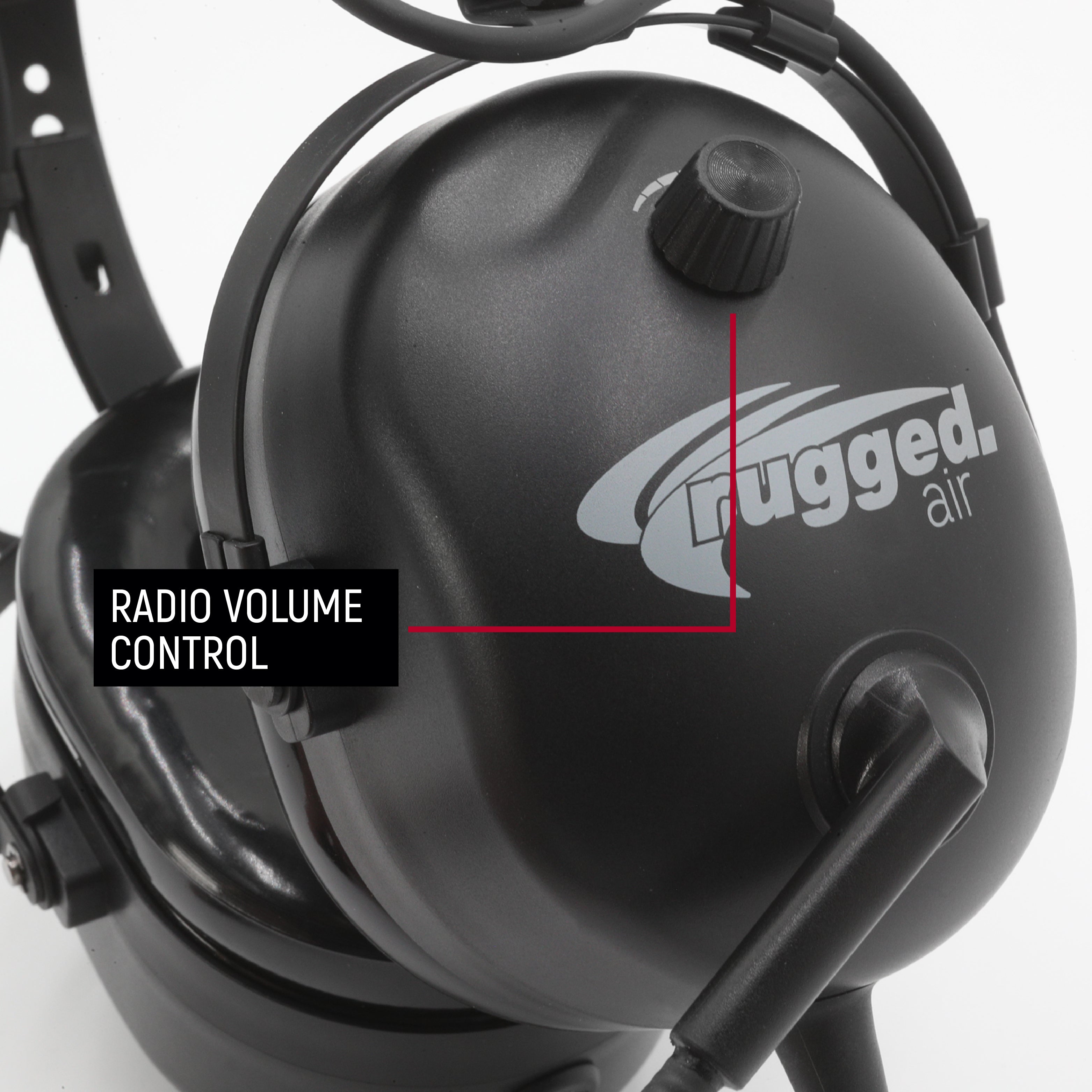 Rugged Air RA210-BT Bluetooth General Aviation Headset RA210BT