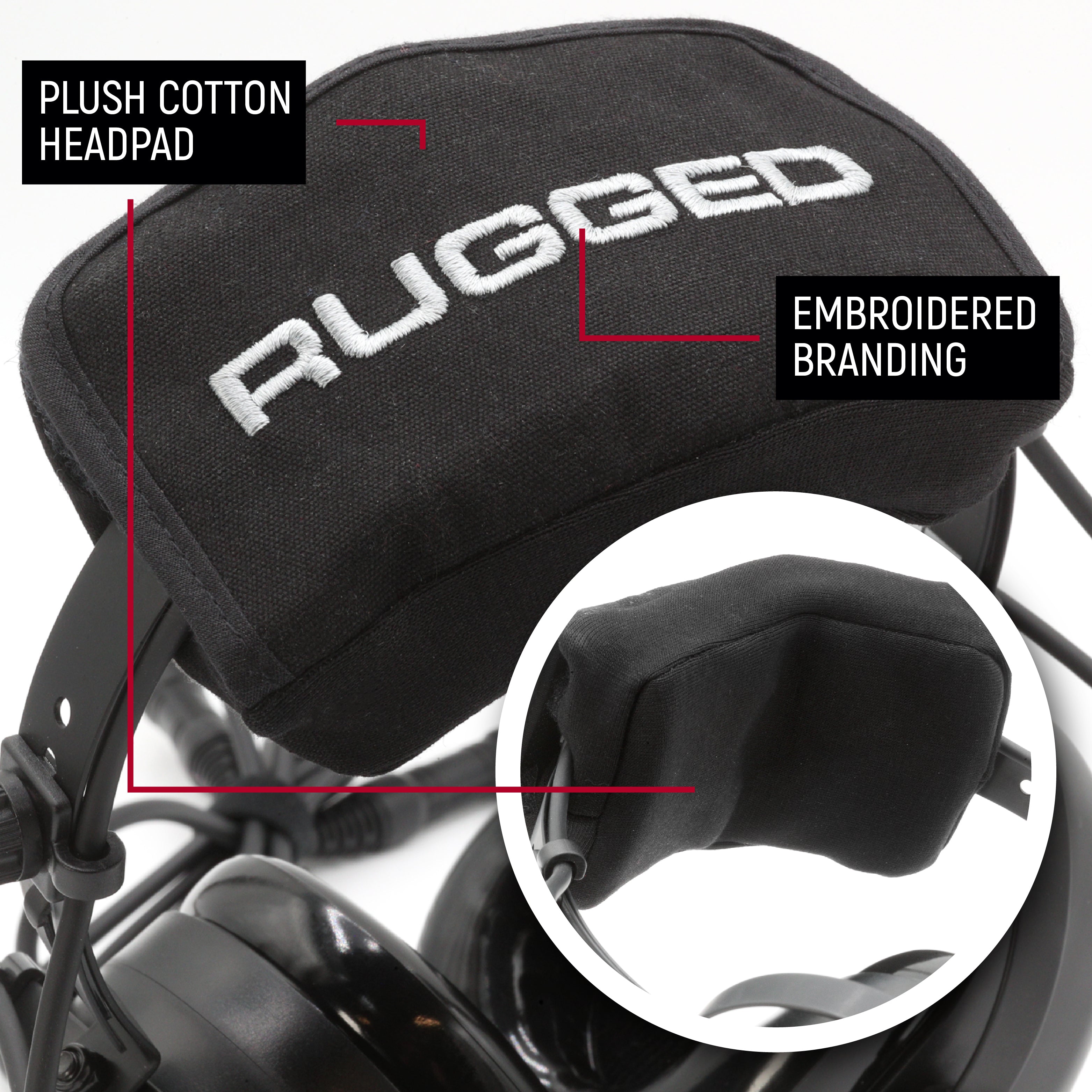 Rugged Air RA210-BT Bluetooth General Aviation Headset RA210BT