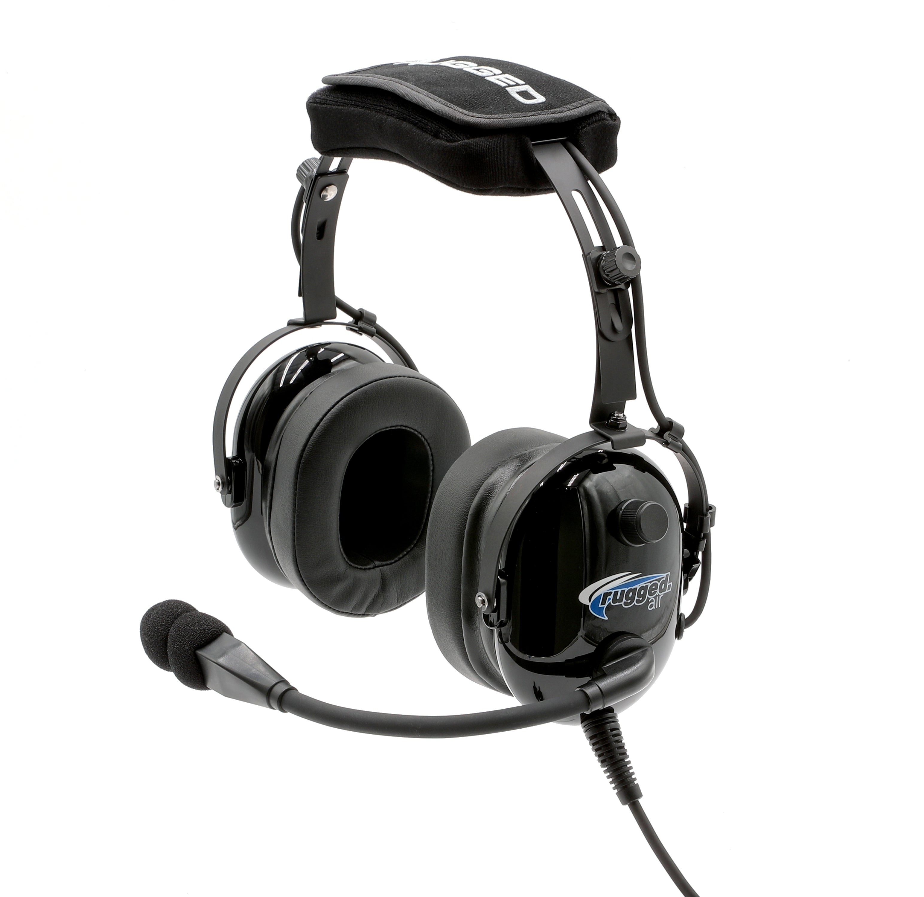 Rugged Air RA920 Ultimate Comfort General Aviation Pilot Headset /w PTT RA920