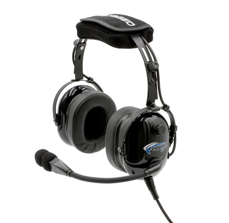 Rugged Air RA920 Ultimate Comfort General Aviation Pilot Headset /w PTT RA920