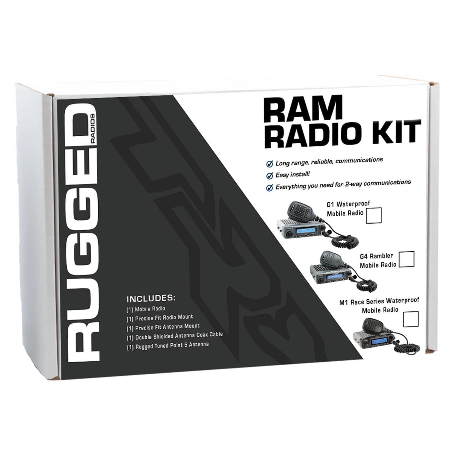 Rugged Radios RAM Two-Way Mobile Radio Kit - Rambler G4 RAM-G4