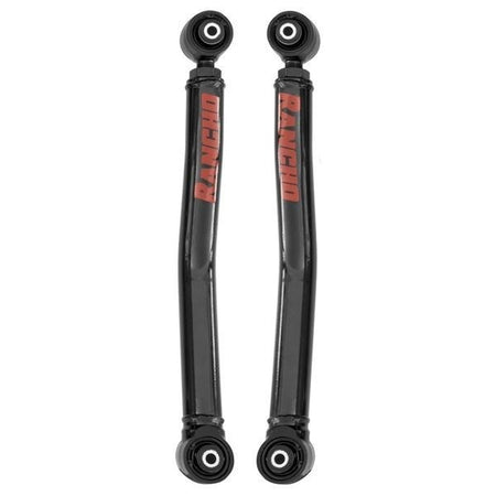 Rancho Adjustable Lower Control Arm - Polyurethane Bushings - Black - Jeep Wrangler JL 2018-24 (Pair)