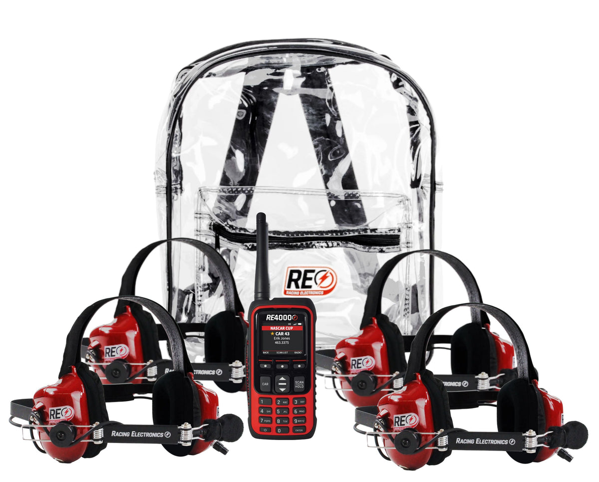 Racing Electronics RE4000 Deluxe GEMINI 5 Intercom System - 4 Person