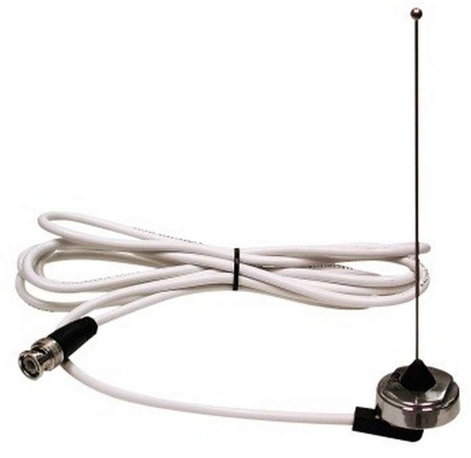 Racing Electronics Ultra High Frequency Roof Mount Antenna w/ Cable