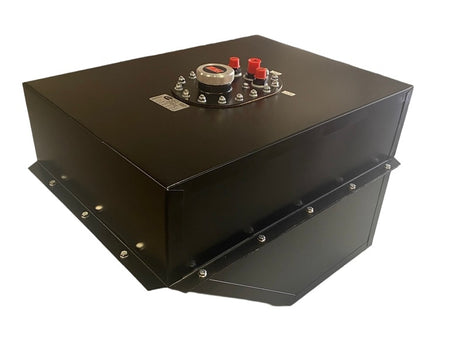 RCI Circle Track Wedge 20 Gallon Fuel Cell - 24.5 in x 18 in x 16.5 in Tall - Black