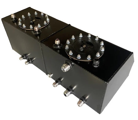 RCI Aluminum Air / Ice Fuel Cooler & Fuel Cell - 4 Gallon Fuel / Water - Black 2040MD