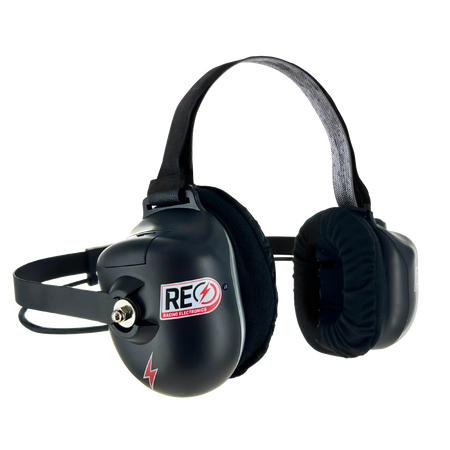 Racing Electronics RE-58BT Bluetooth Platinum Behind-The Head Scanner Headphones
