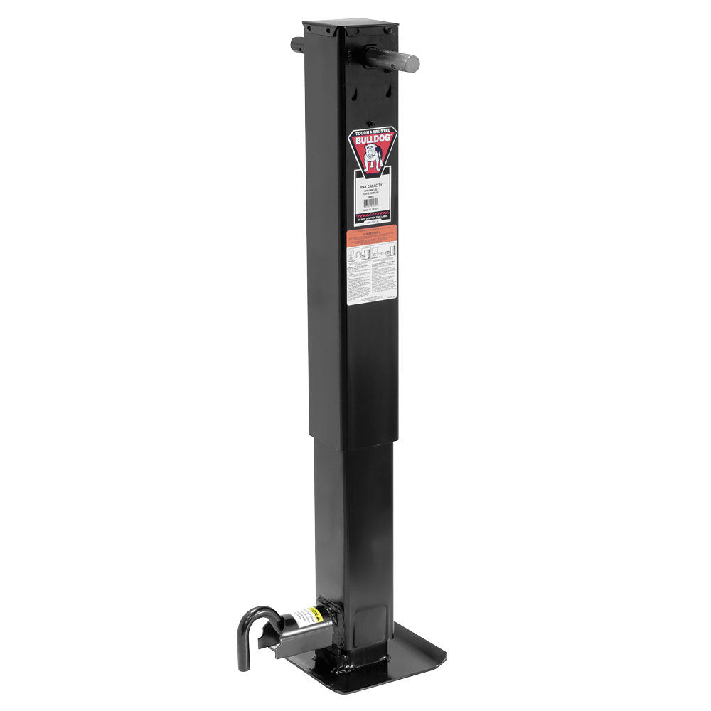 Bulldog Trailer Jack - 12000 lb Capacity - Black