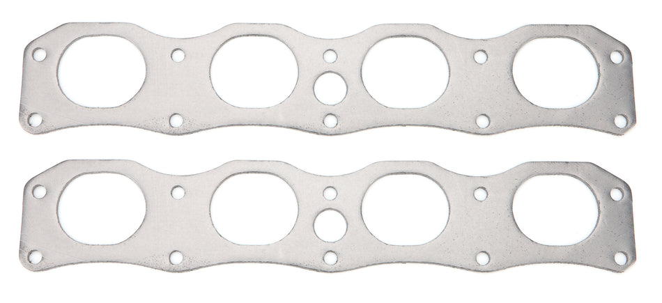 Remflex Header Gasket - 2.788 x 2.306 in Oval Port - Graphite - Ken Veney Top Fuel / Alcohol Heads (Pair)