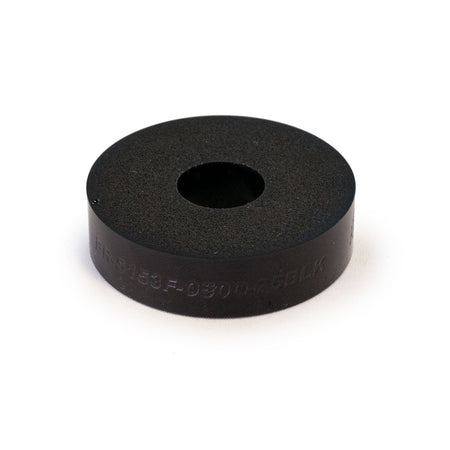 RE Suspension 5153 Series Bump Stop Puck - 2 in OD - 0.625 in ID - 0.5 in Tall - 75 Durometer - Black
