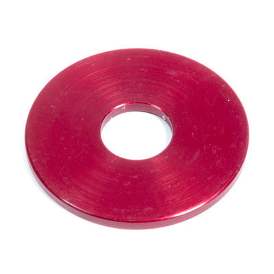 RE Suspension Bump Stop Divider Flat Washer - 0.631 in ID - 2 in OD - 0.125 in Thick - Red