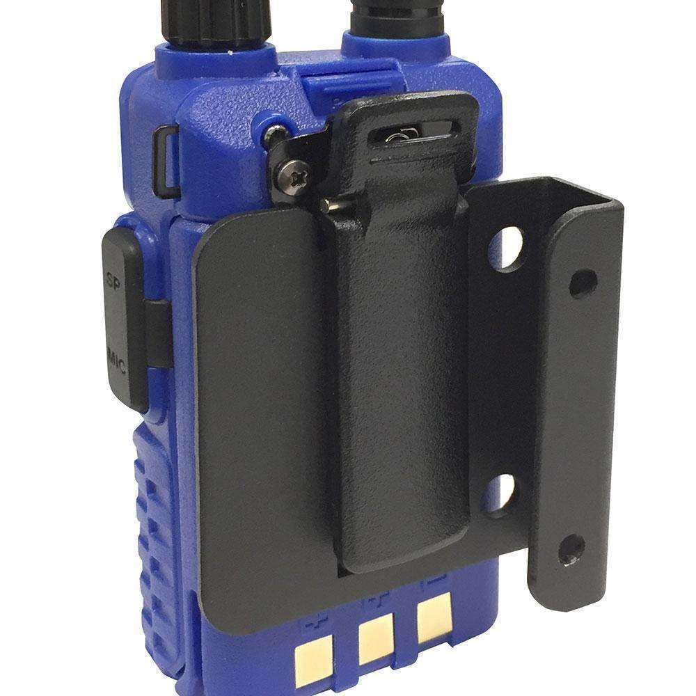 Rugged Radios Radio Mount - Bolt-On - Black