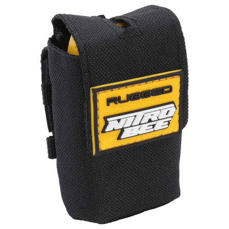 Rugged Radios Nitro Bee Xtreme Radio Storage Pouch - Hook and Loop - Nylon - Black