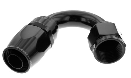 Redhorse Performance 1150 Series 4 AN Hose to 4 AN Female 150 Degree Swivel Hose End - Black
