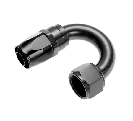 Redhorse Performance 1180 Series 4 AN Hose to 4 AN Female 180 Degree Swivel Hose End - Black