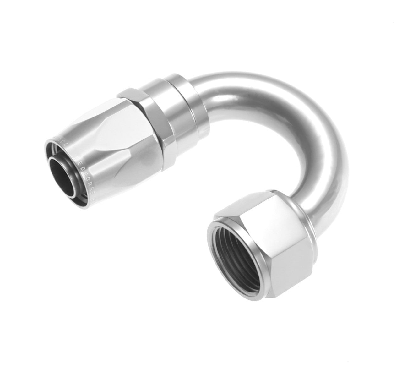Redhorse Performance 1180 Series 6 AN Hose to 6 AN Female 180 Degree Swivel Hose End
