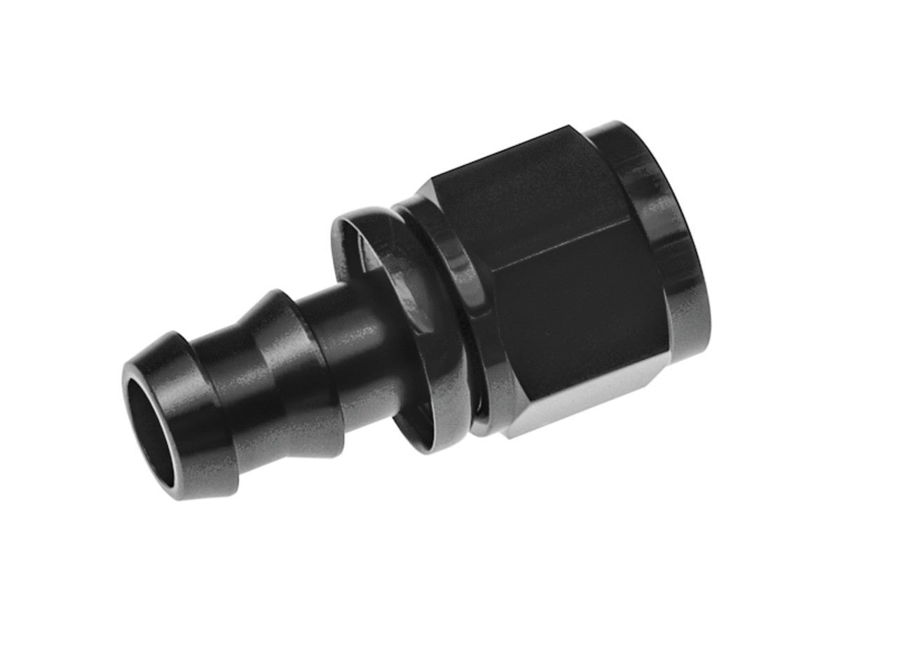 Redhorse Performance 2000 Series 4 AN Hose to 4 AN Female Straight Hose End - Black