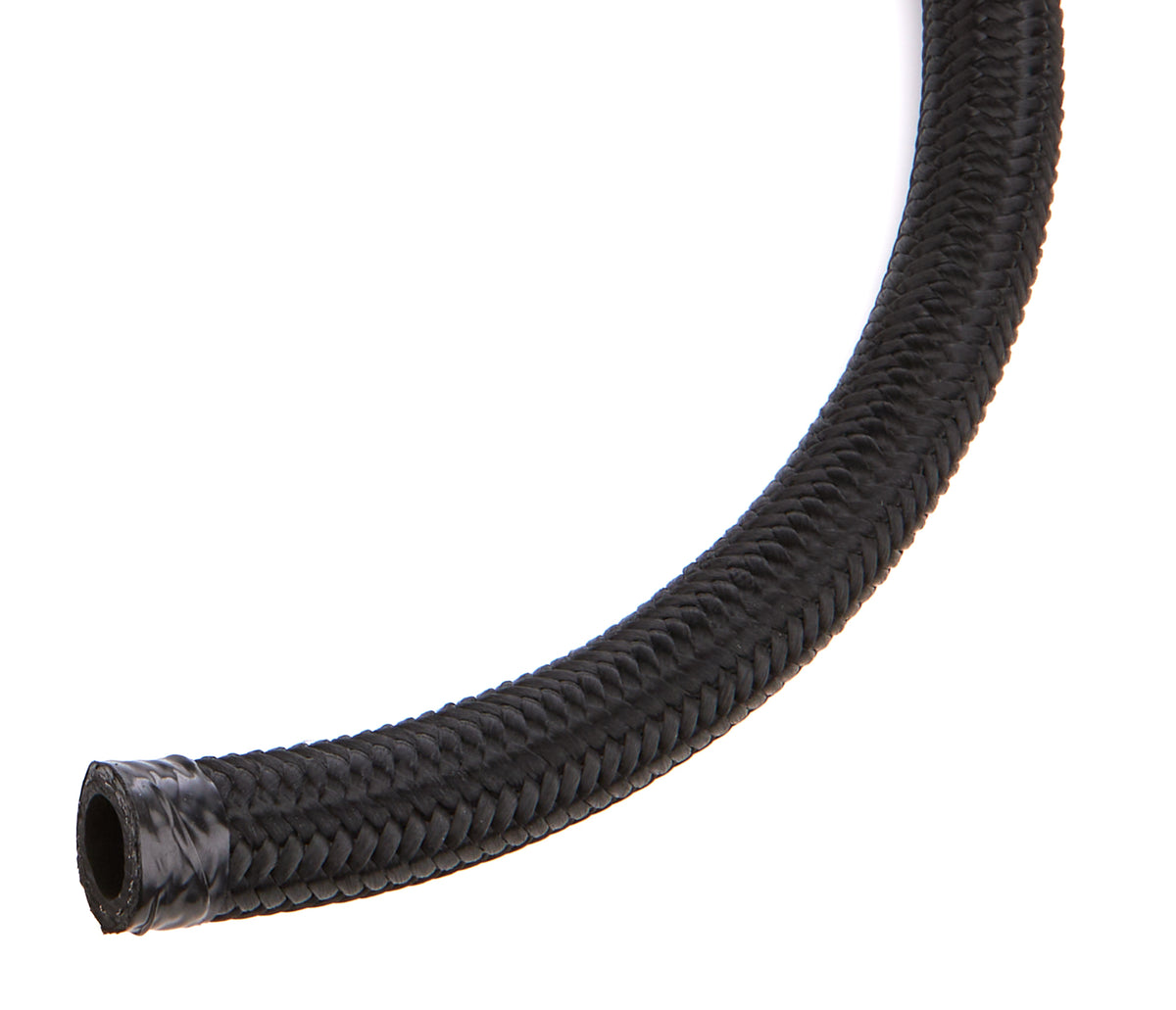 Redhorse Performance 230 Series 8 AN Braided Nylon Hose - 3 ft - Black