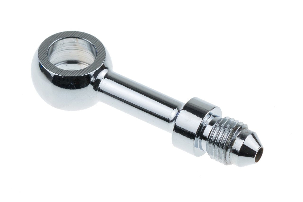 Redhorse Performance 3200 Series 3 AN Male to 10 mm Banjo Straight Steel Brake Adapter Banjo - Nickel
