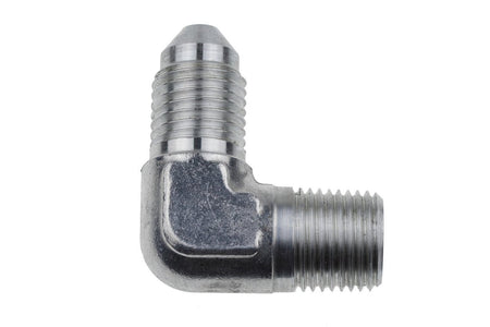 Redhorse Performance 322 Series 3 AN Male to 1/8 in NPT Male 90 Degree Stainless Brake Adapter