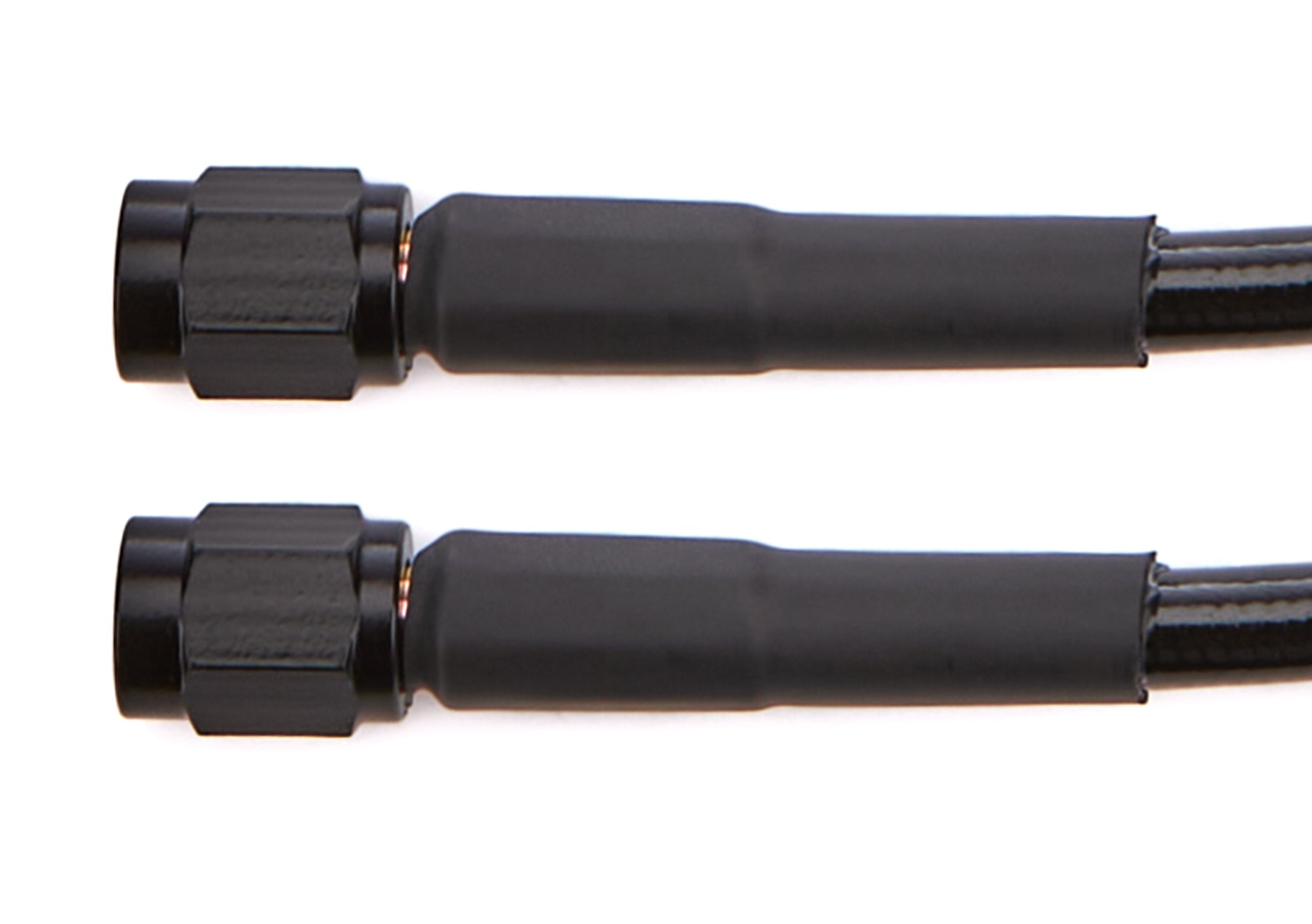 Redhorse Performance 3302 Series Braided Stainless PTFE Brake Hose - 30 in - 3 AN Hose - 3 AN Straight Female - Black