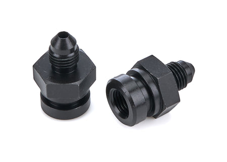 Redhorse Performance 335 Series 3 AN Male to 3/8-24 in Female Inverted Flare Straight Brake Adapter - Black