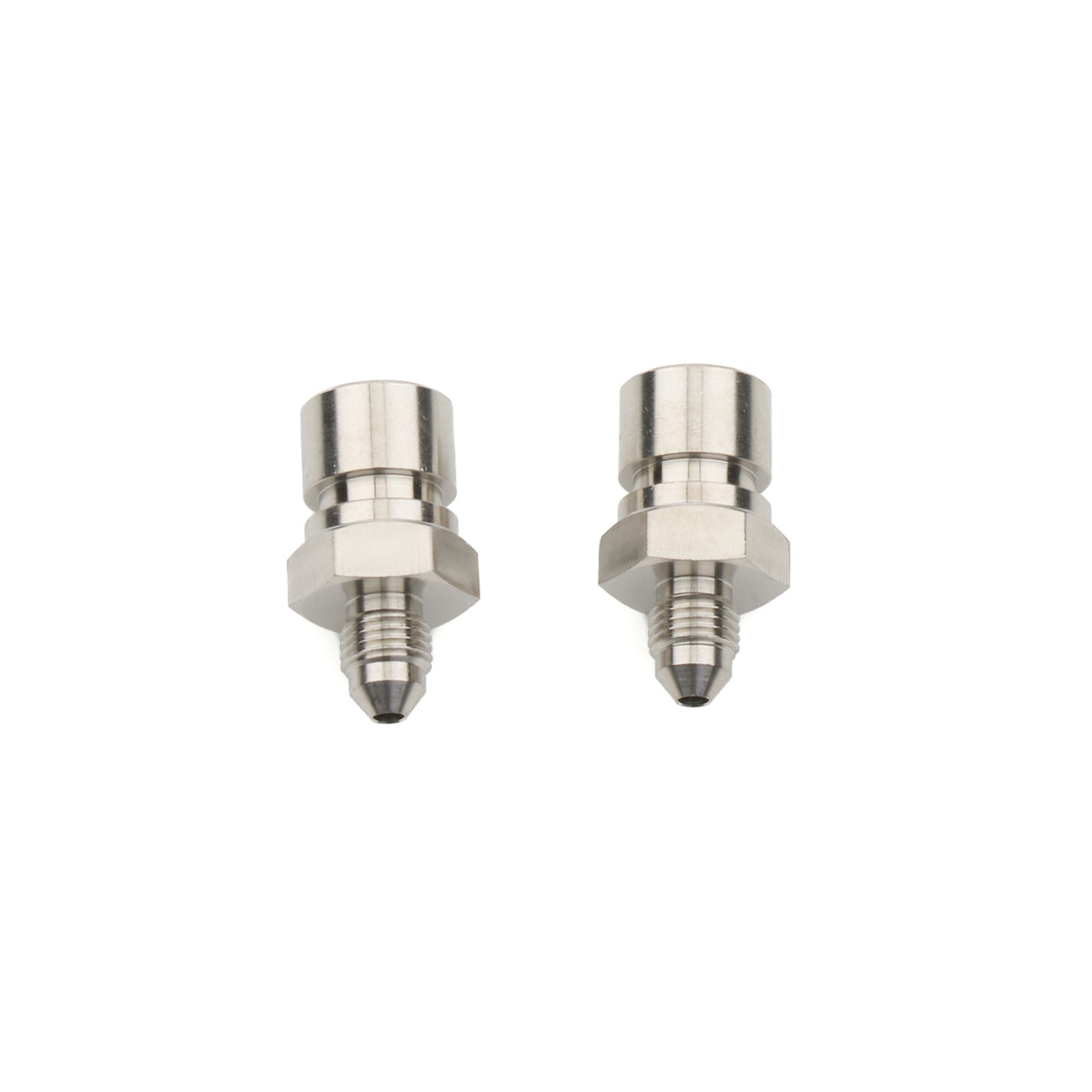 Redhorse Performance 335 Series 3 AN Male to 10 mm x 1.0 Female Inverted Flare Straight Steel Brake Adapter - Nickel