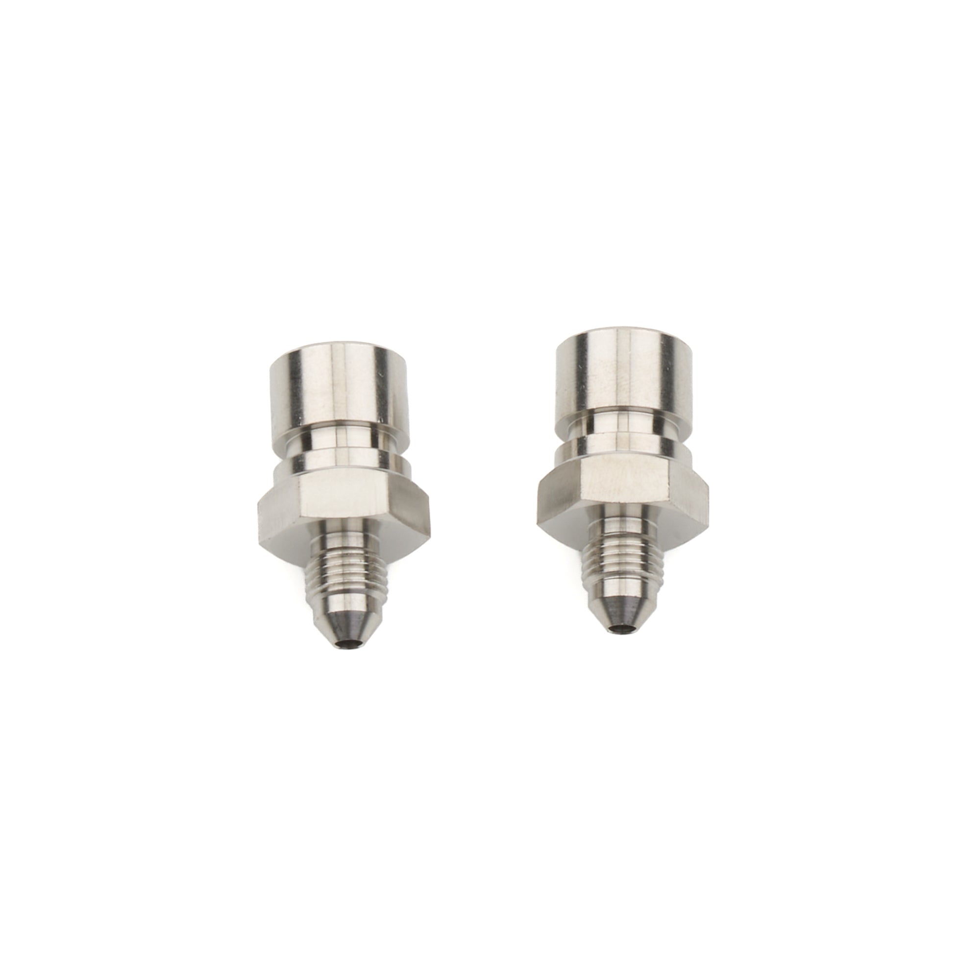 Redhorse Performance 335 Series 3 AN Male to 10 mm x 1.0 Female Inverted Flare Straight Steel Brake Adapter - Nickel