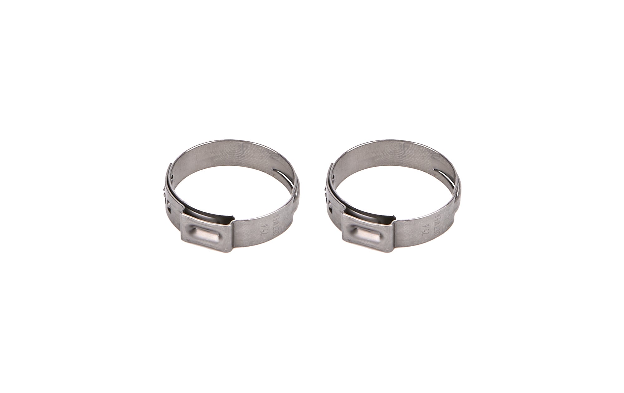 Redhorse Performance 420 Series Stainless Push Lock Hose Band Clamp - 10 AN (Pair)