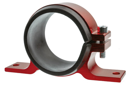 Redhorse Performance 4651 Series Fuel Filter Bracket - 2.26 in Diameter - Red