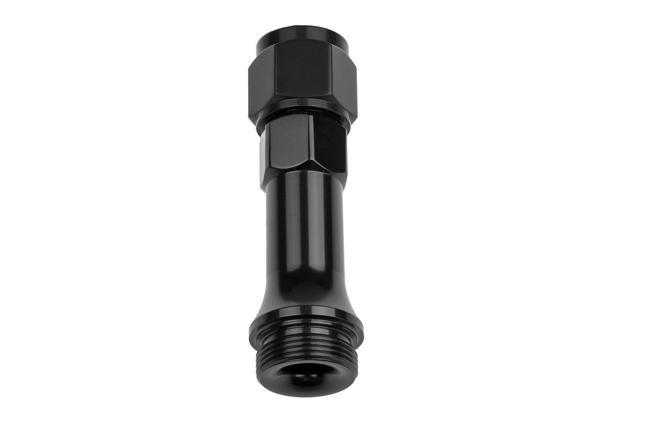Redhorse Performance 5100 Series 8 AN Female to 7/8-20 in Inverted Flare Male Straight Carburetor Adapter - Black