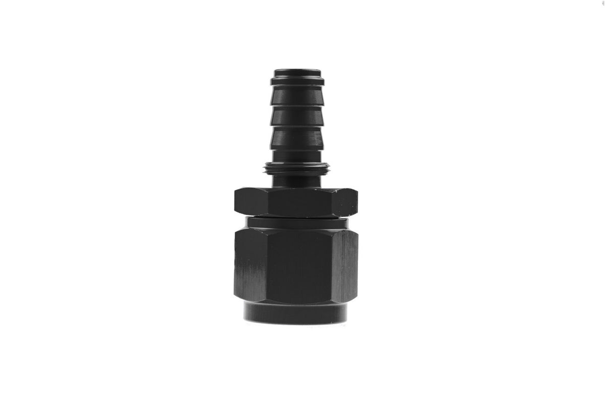 Redhorse Performance 7000 Series Straight Hose End - 16 AN Hose to 16 AN Female - Black / Clear