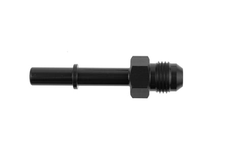 Redhorse Performance 811 Series 6 AN Male to 3/8 in Hose Barb Straight Quick Disconnect Fitting - Black 