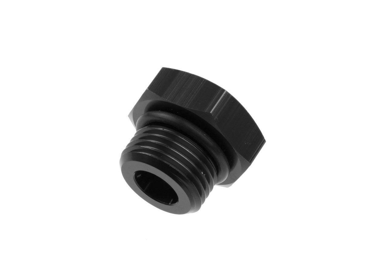 Redhorse Performance 814 Series 4 AN Hex Head O-Ring Port Plug - Black