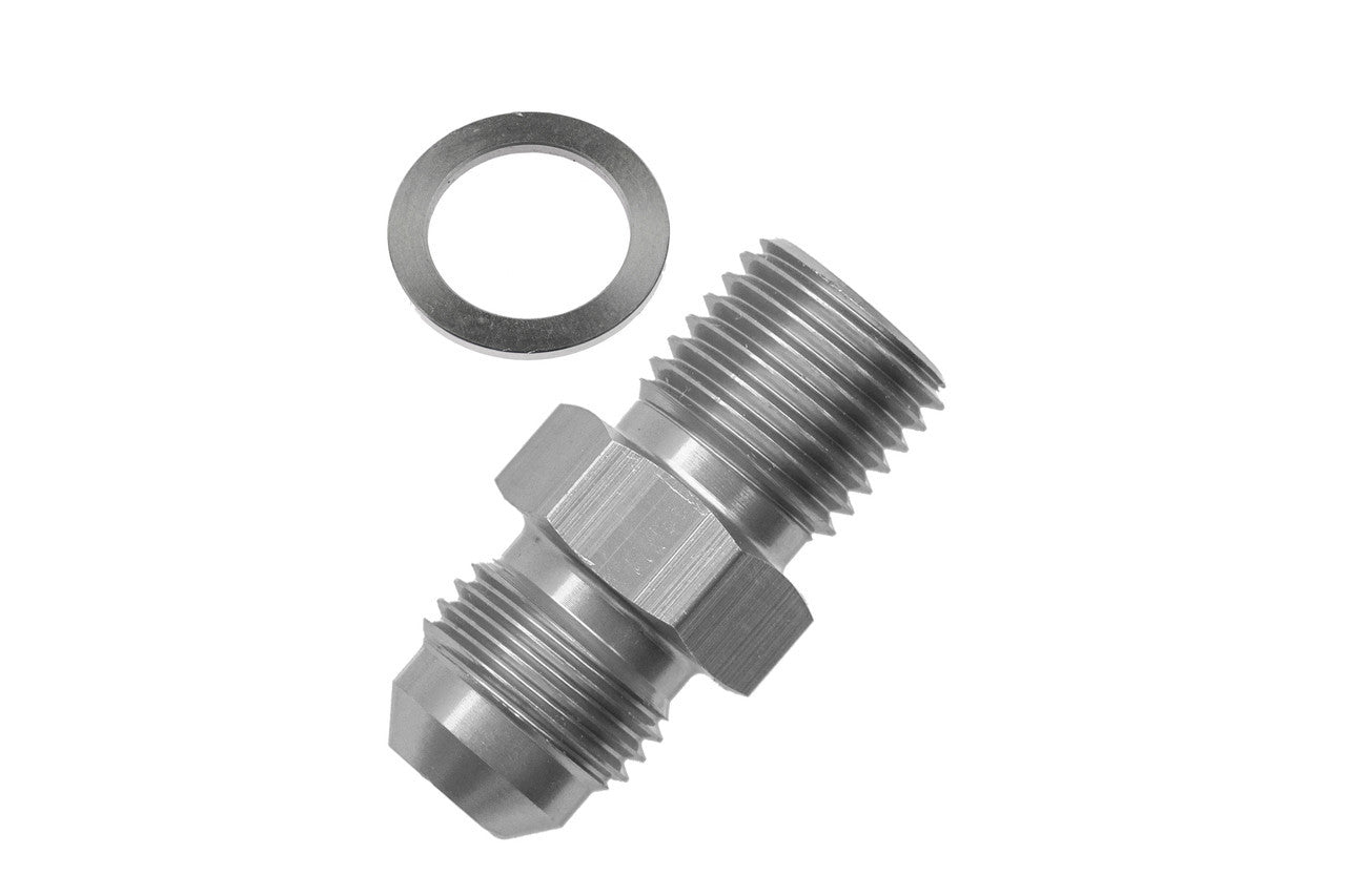 Redhorse Performance 8161 Series 6 AN Male to 10 mm x 1.0 Inverted Flare Male Straight Fitting