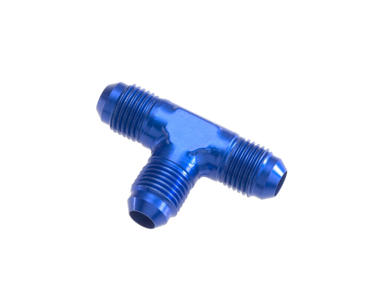 Redhorse Performance 824 Series 6 AN Male x 6 AN Male x 6 AN Male Adapter Tee - Blue